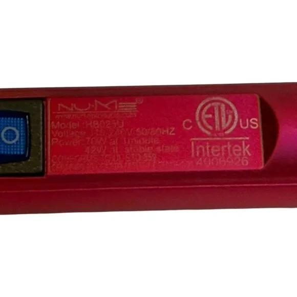 NuMe Magic Curling Wand 25mm Pink & Black Barrel - Picture 6 of 6